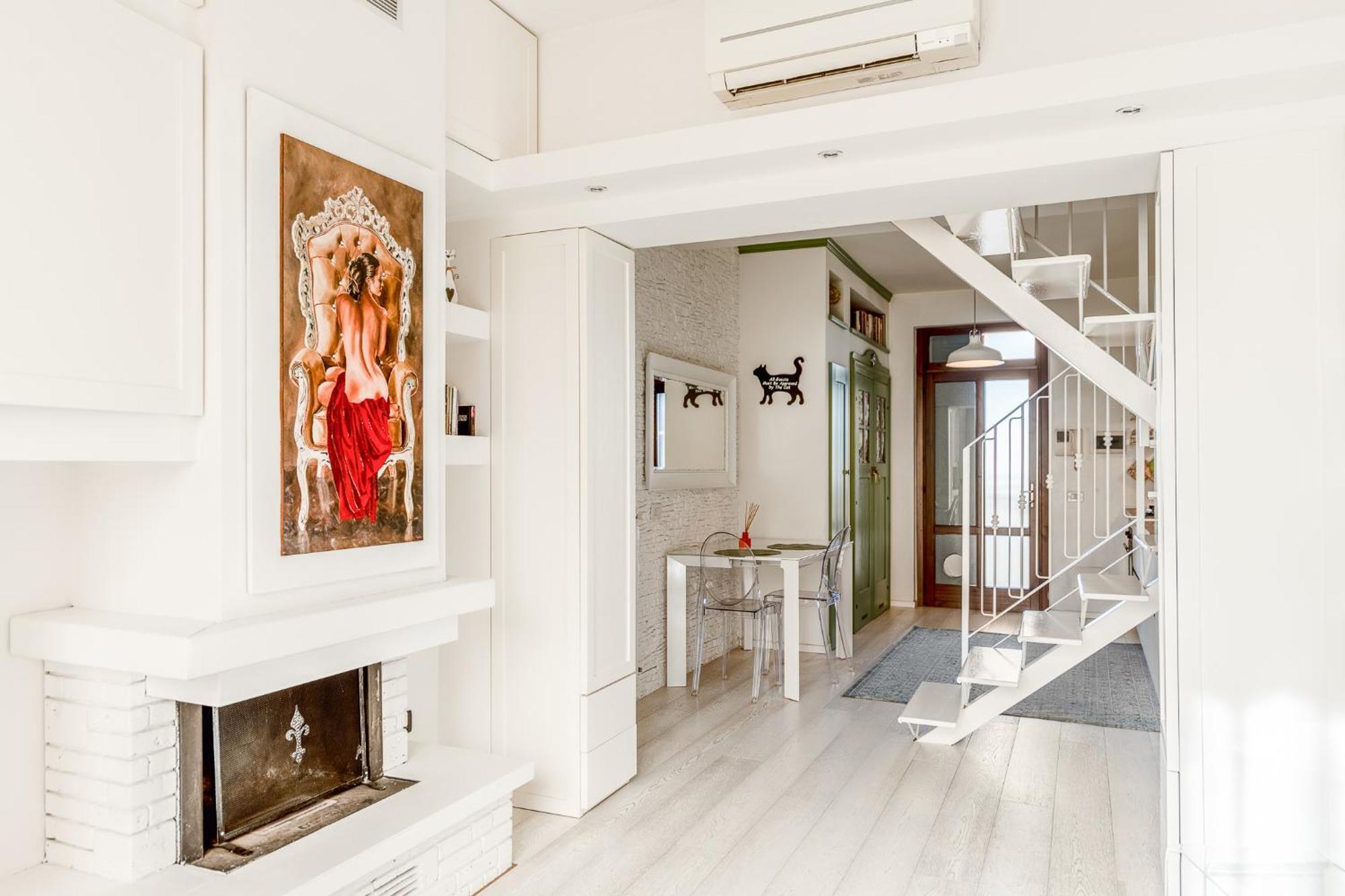 Appartement Bright Loft - Free Private Parking à Milan Extérieur photo